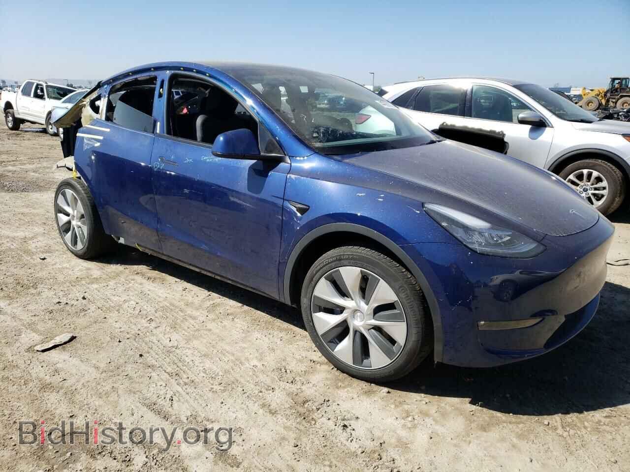 2021 TESLA MODEL Y - VIN: 5YJYGAEE4MF269442 - Фото 4