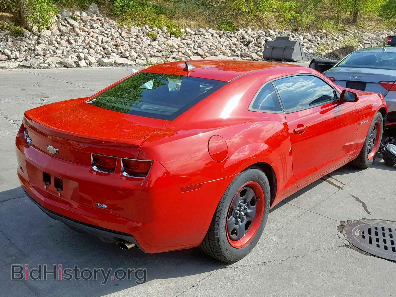 2012 CHEVROLET CAMARO - VIN: 2G1FE1E38C9187768 - Фото 4