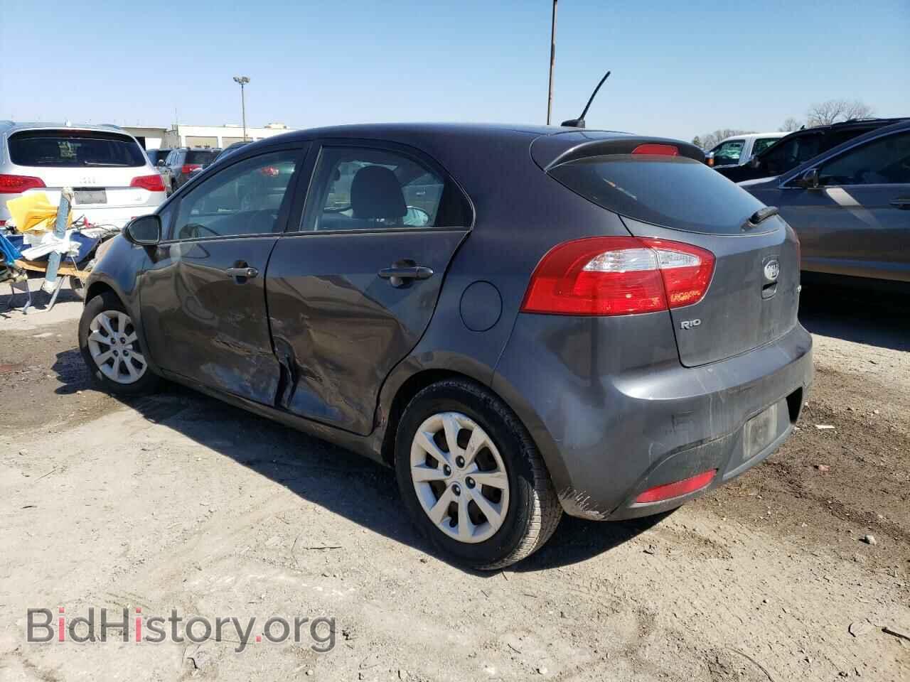 2013 KIA RIO - VIN: KNADN5A3XD6280731 - Фото 2