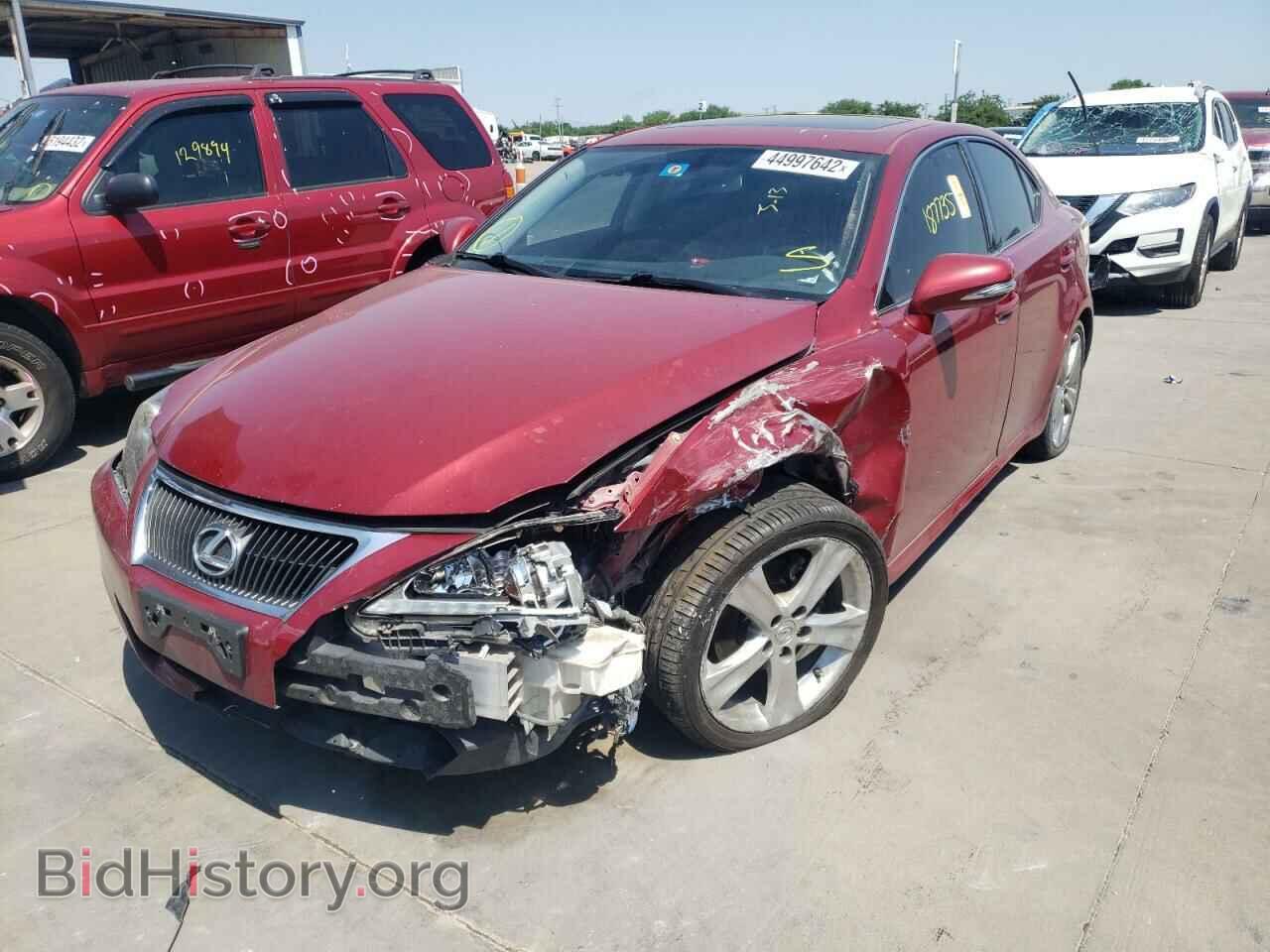 2012 LEXUS IS - VIN: JTHBF5C22C5171937 - Фото 2