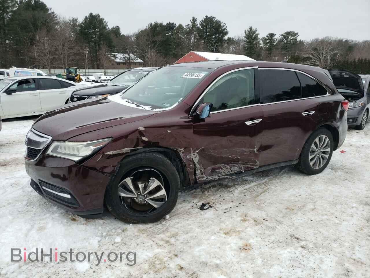 Фотография 5FRYD4H48EB005461 - ACURA MDX 2014