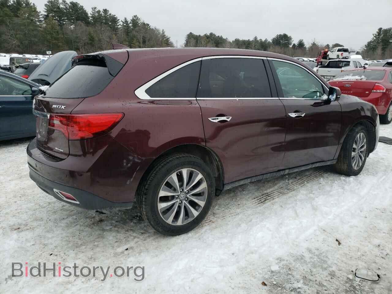 2014 ACURA MDX - VIN: 5FRYD4H48EB005461 - Фото 3