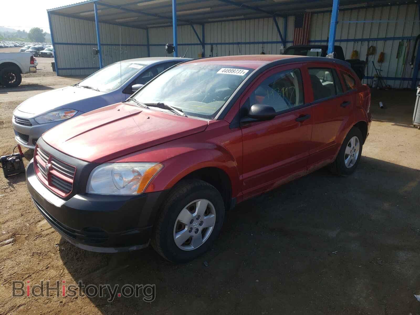 2007 DODGE CALIBER - VIN: 1B3HB28B77D548922 - Фото 2
