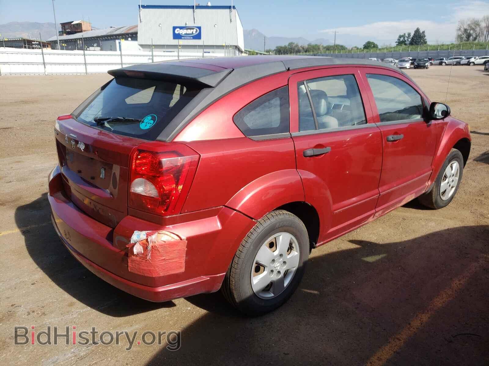 2007 DODGE CALIBER - VIN: 1B3HB28B77D548922 - Фото 4