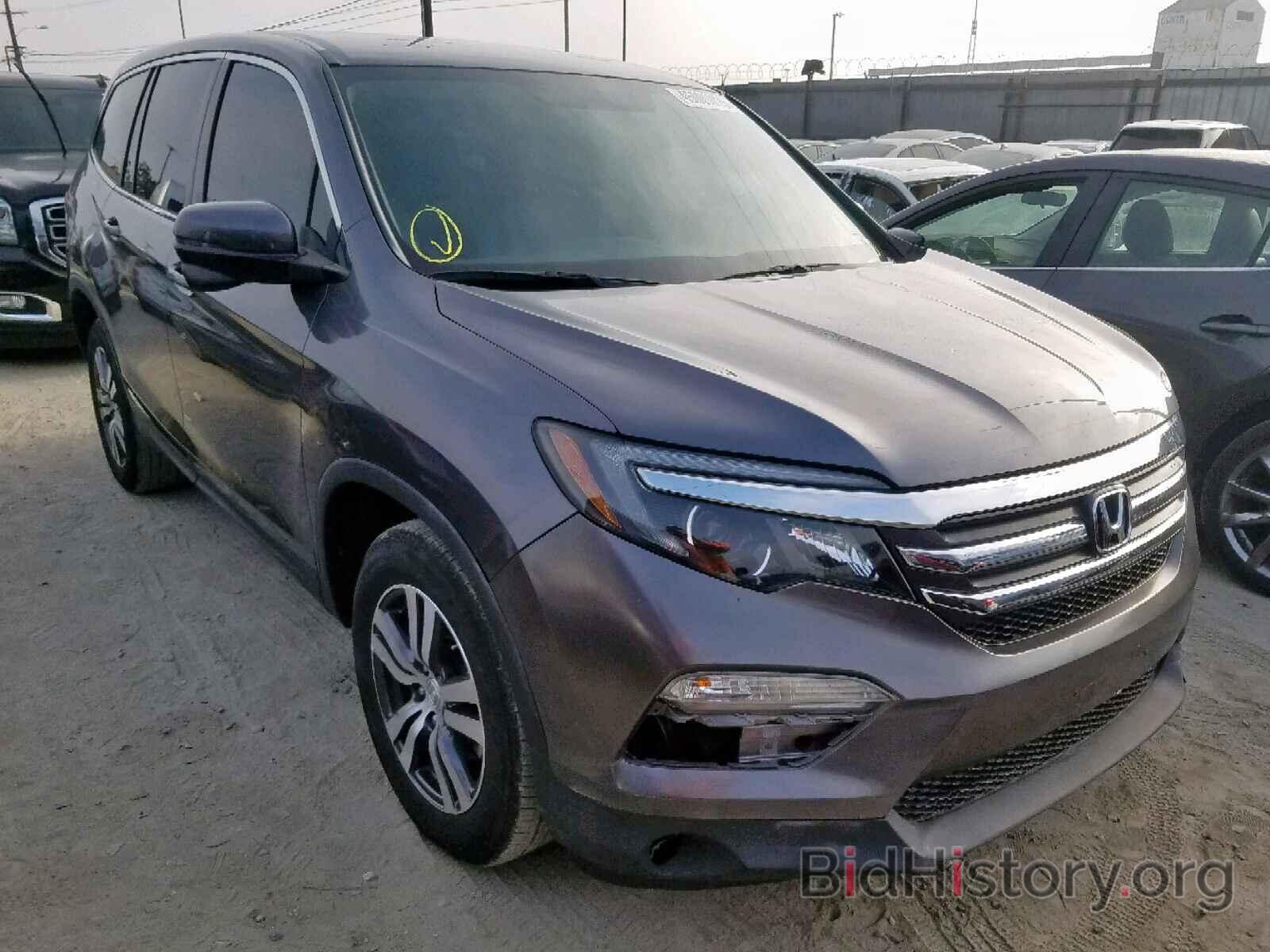 Photo 5FNYF5H37HB014634 - HONDA PILOT EX 2017