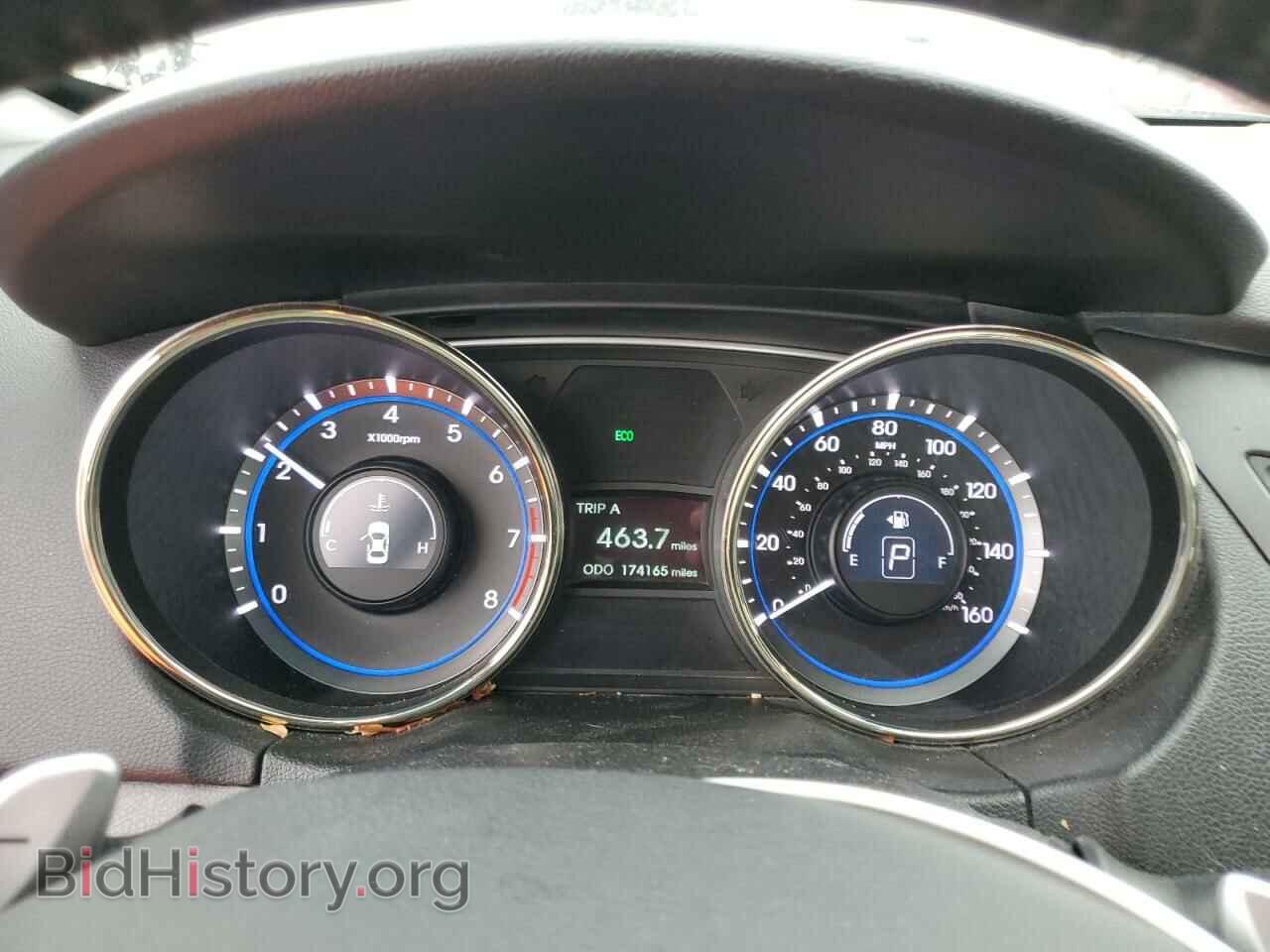 2012 HYUNDAI SONATA - VIN: 5NPEC4AC7CH385898 - Фото 9