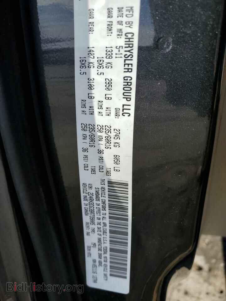 2011 DODGE CARAVAN - VIN: 2D4RN3DG3BR739005 - Фото 13