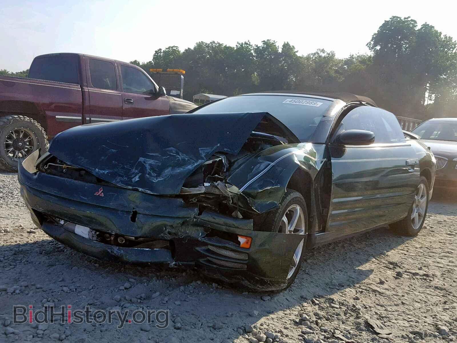 2001 MITSUBISHI ECLIPSE - VIN: 4A3AE85H71E132046 - Photo 2