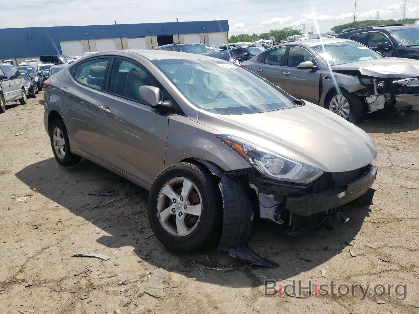 Photo 5NPDH4AEXFH563922 - HYUNDAI ELANTRA 2015