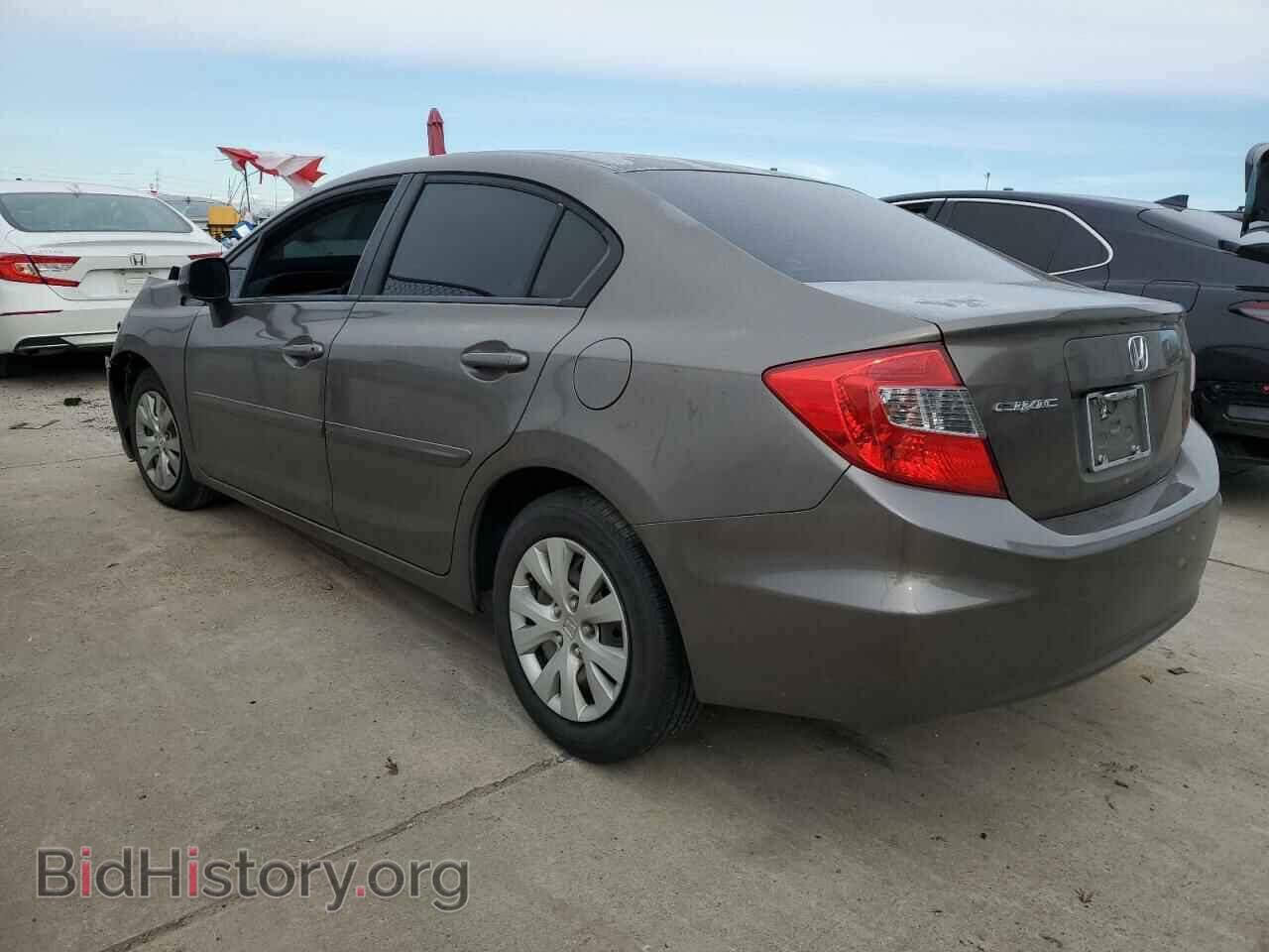 2012 HONDA CIVIC - VIN: 2HGFB2F51CH589564 - Фото 2