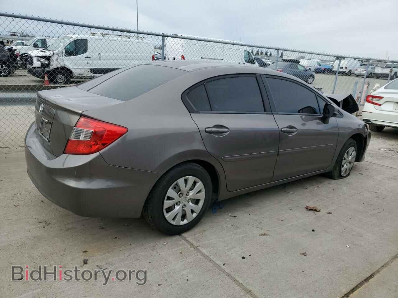 2012 HONDA CIVIC - VIN: 2HGFB2F51CH589564 - Фото 3