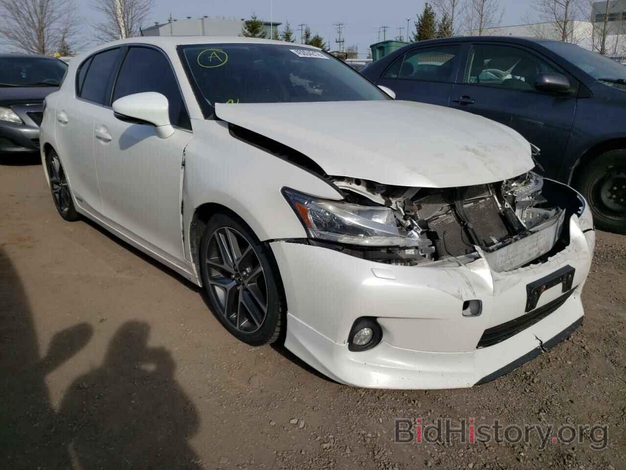 Photo JTHKD5BH8C2066669 - LEXUS CT 200 2012