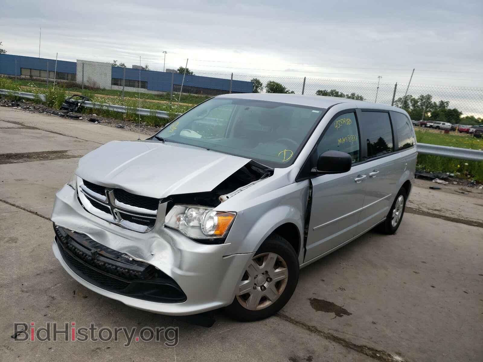 2012 DODGE CARAVAN - VIN: 2C4RDGBG0CR105680 - Фото 2