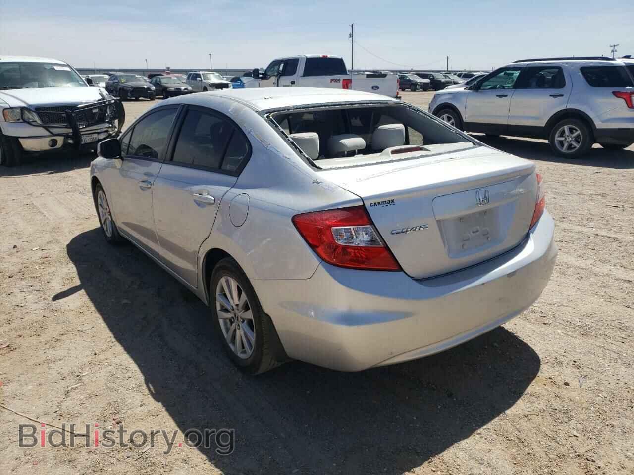 2012 HONDA CIVIC - VIN: JHMFB2F85CS003741 - Фото 3