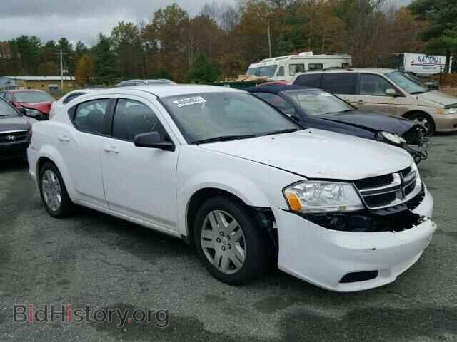 Photo 1C3CDZAB8EN214965 - DODGE AVENGER 2014