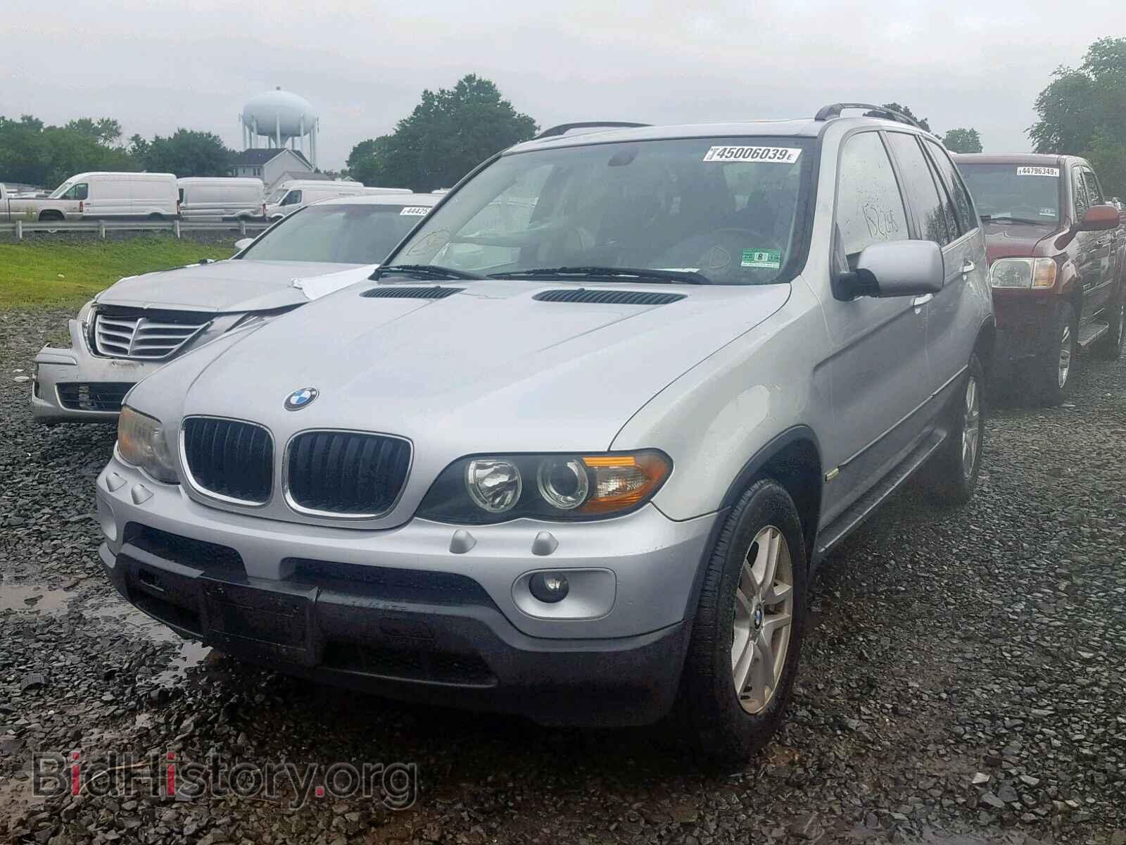 2006 BMW X5 - VIN: 5UXFA13536LY48027 - Фото 2