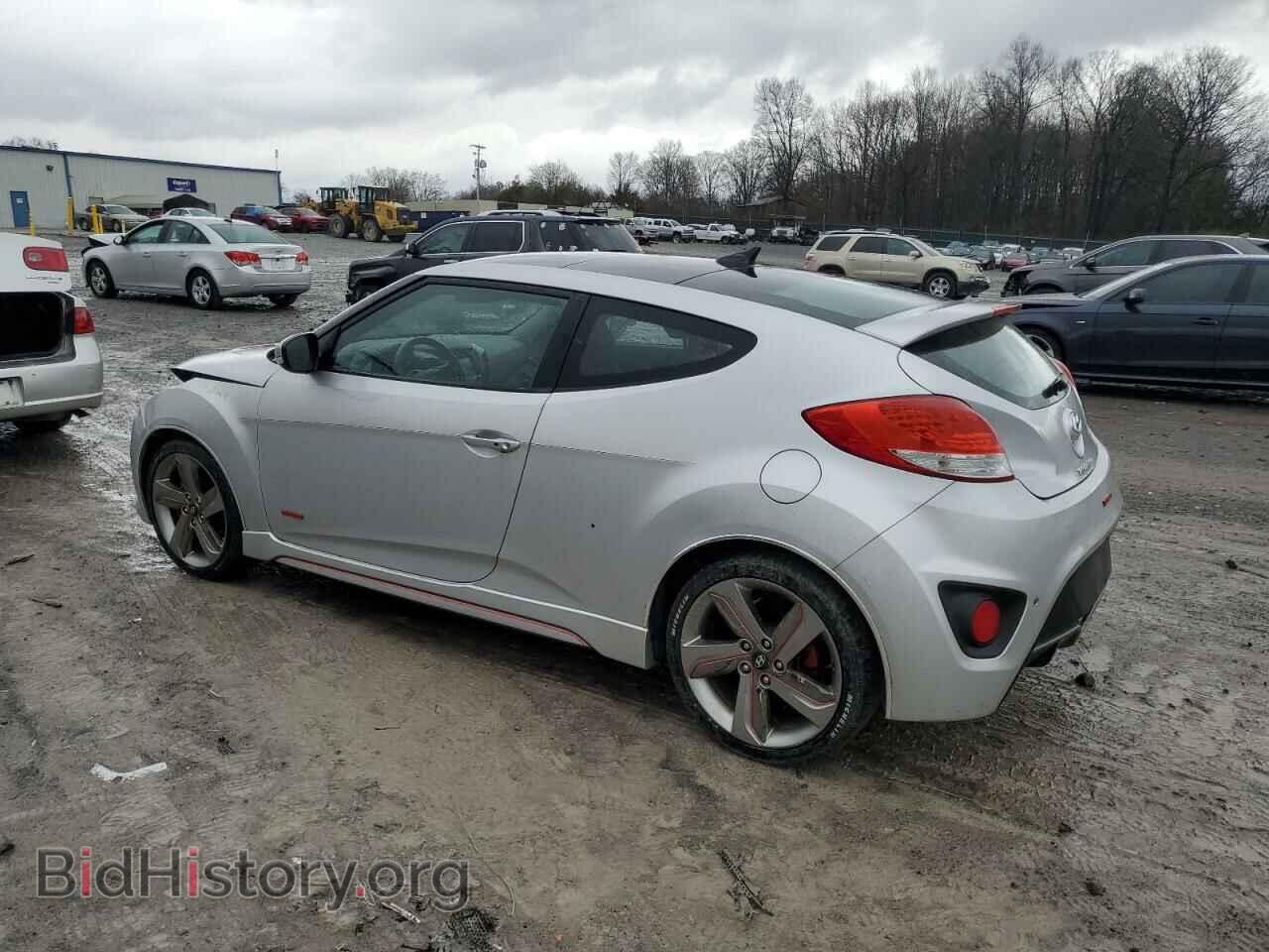 2013 HYUNDAI VELOSTER - VIN: KMHTC6AEXDU123719 - Фото 2