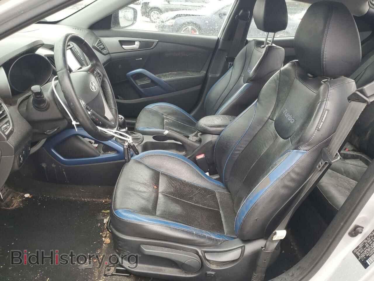 2013 HYUNDAI VELOSTER - VIN: KMHTC6AEXDU123719 - Фото 7