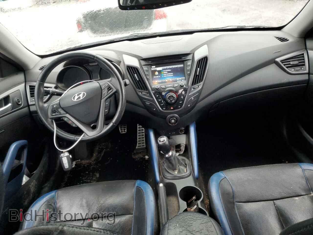 2013 HYUNDAI VELOSTER - VIN: KMHTC6AEXDU123719 - Фото 8