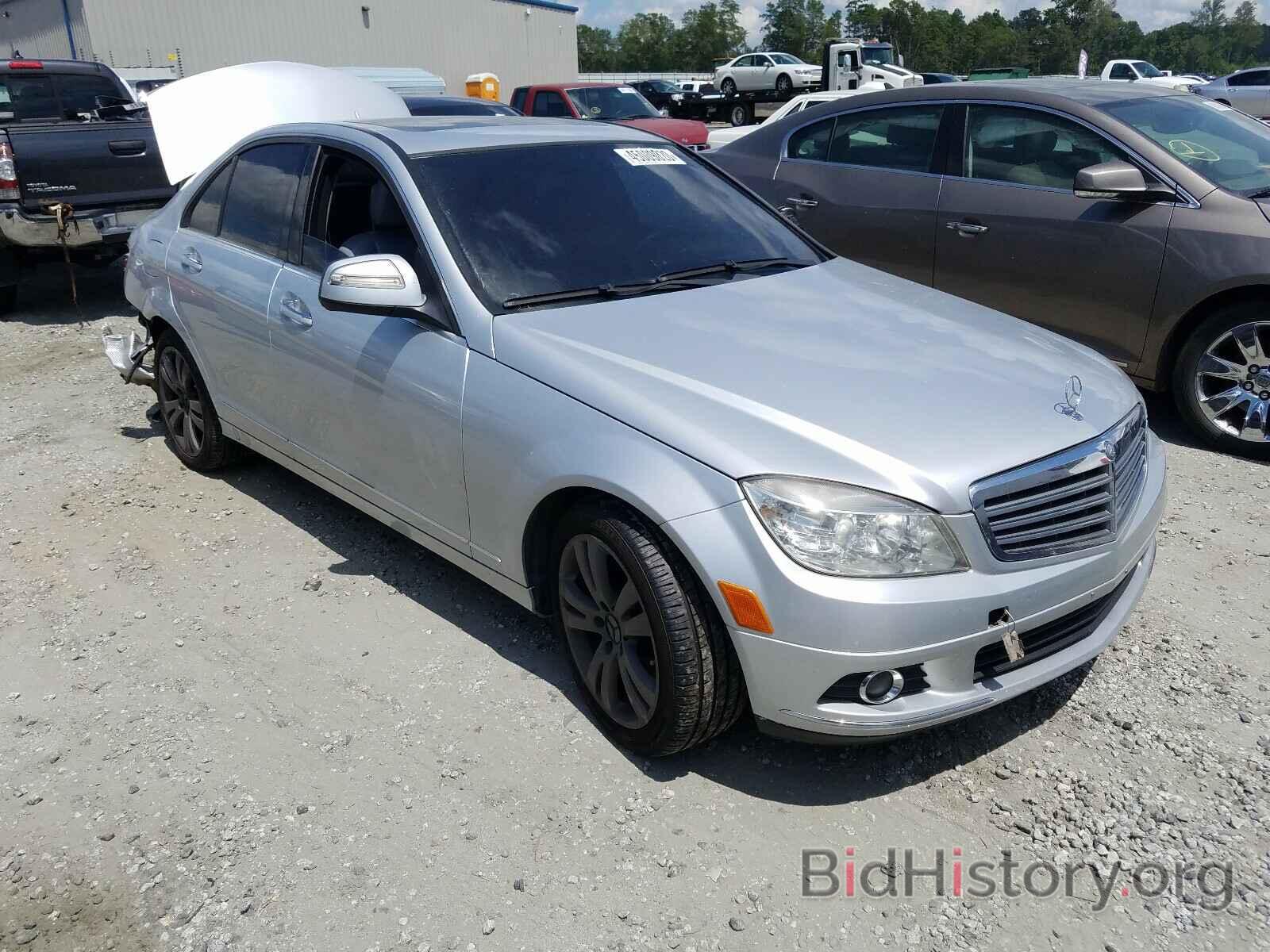 Photo WDDGF54X59R073980 - MERCEDES-BENZ C CLASS 2009