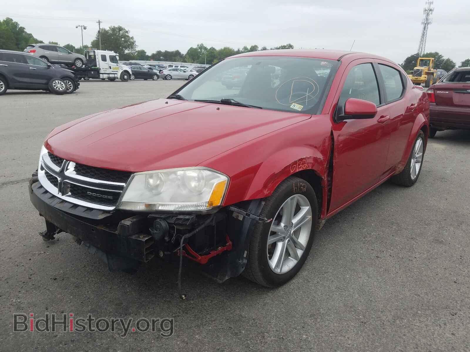 2011 DODGE AVENGER - VIN: 1B3BD1FG3BN508817 - Фото 2