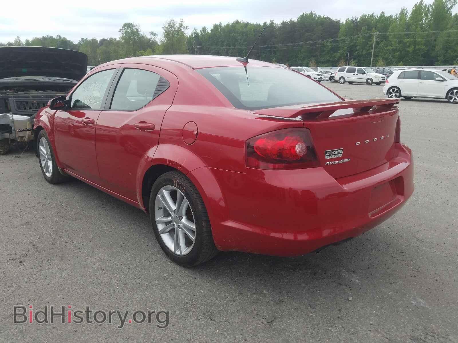 2011 DODGE AVENGER - VIN: 1B3BD1FG3BN508817 - Фото 3