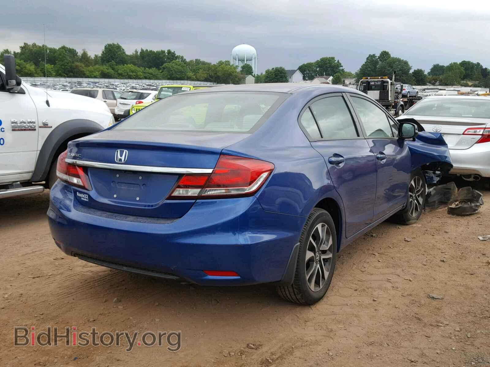 2013 HONDA CIVIC - VIN: 19XFB2F84DE271220 - Фото 4