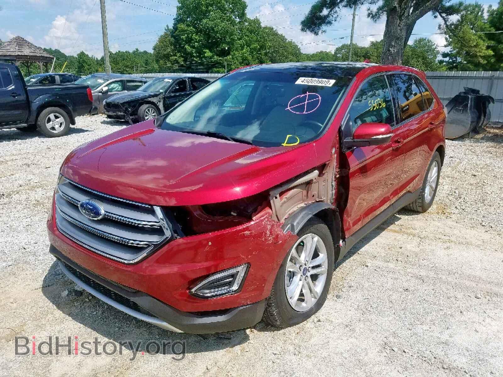 2015 FORD EDGE SEL - VIN: 2FMTK3J99FBB79244 - Photo 2