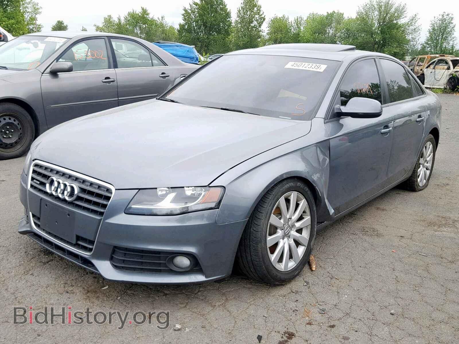 2012 AUDI A4 - VIN: WAUBFAFL8CN010178 - Photo 2