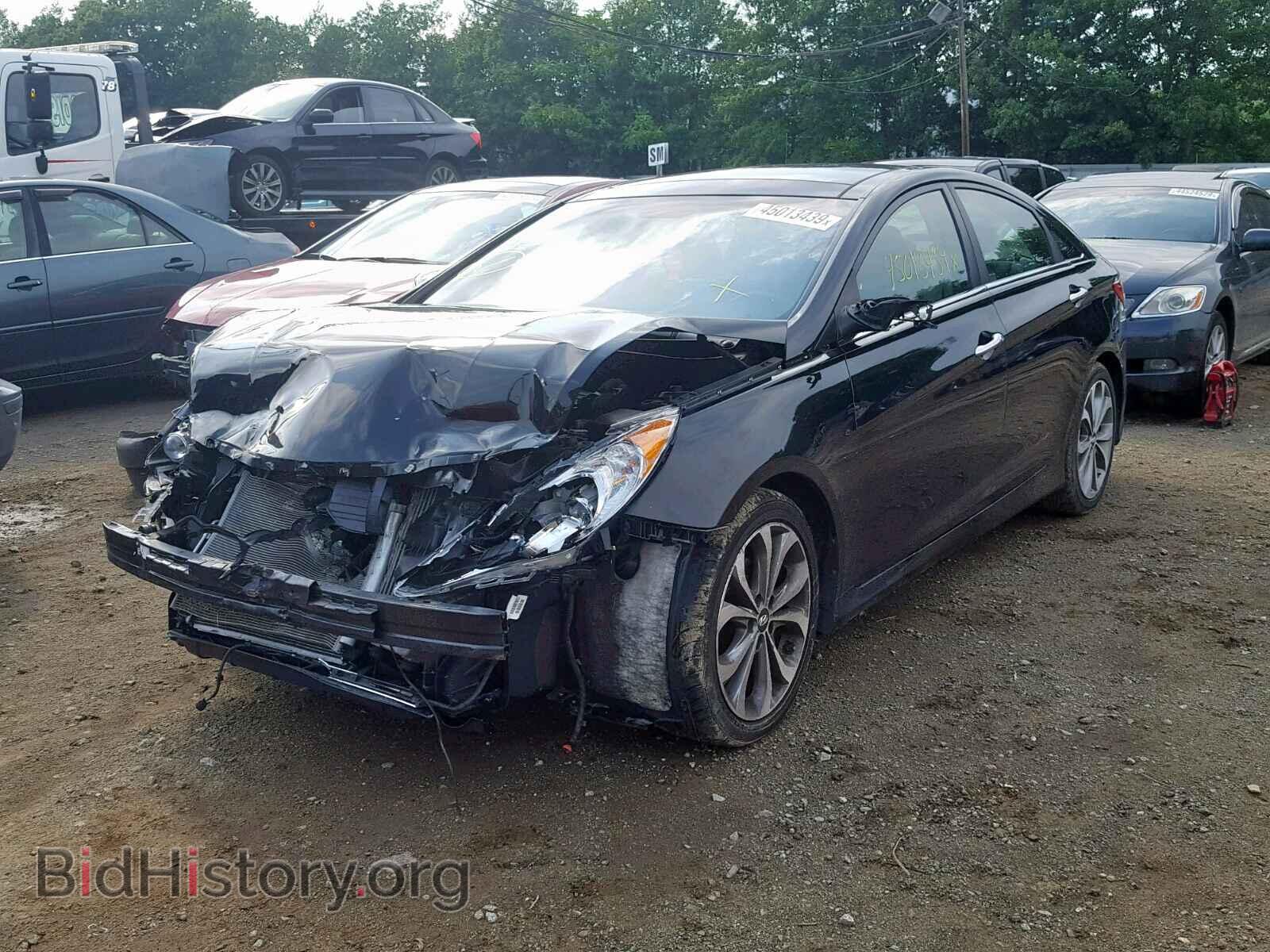 2014 HYUNDAI SONATA - VIN: 5NPEC4AB7EH844485 - Фото 2