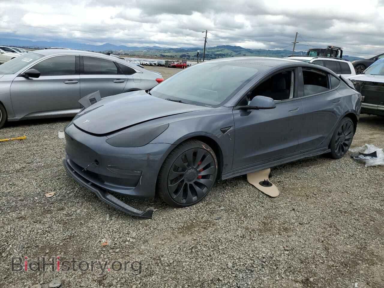 Photo 5YJ3E1EC4PF509740 - TESLA MODEL 3 2023