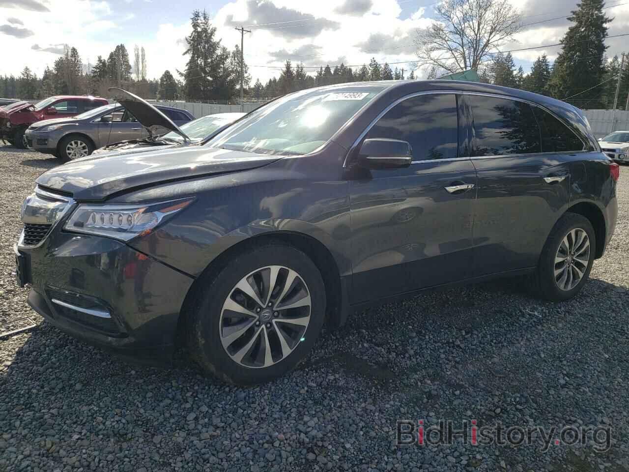 Photo 5FRYD4H45EB014117 - ACURA MDX 2014