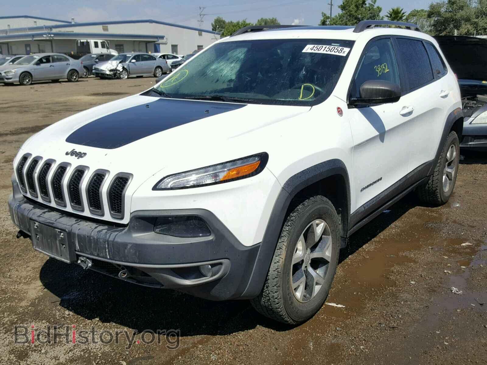 2015 JEEP CHEROKEE - VIN: 1C4PJMBS0FW687259 - Фото 2