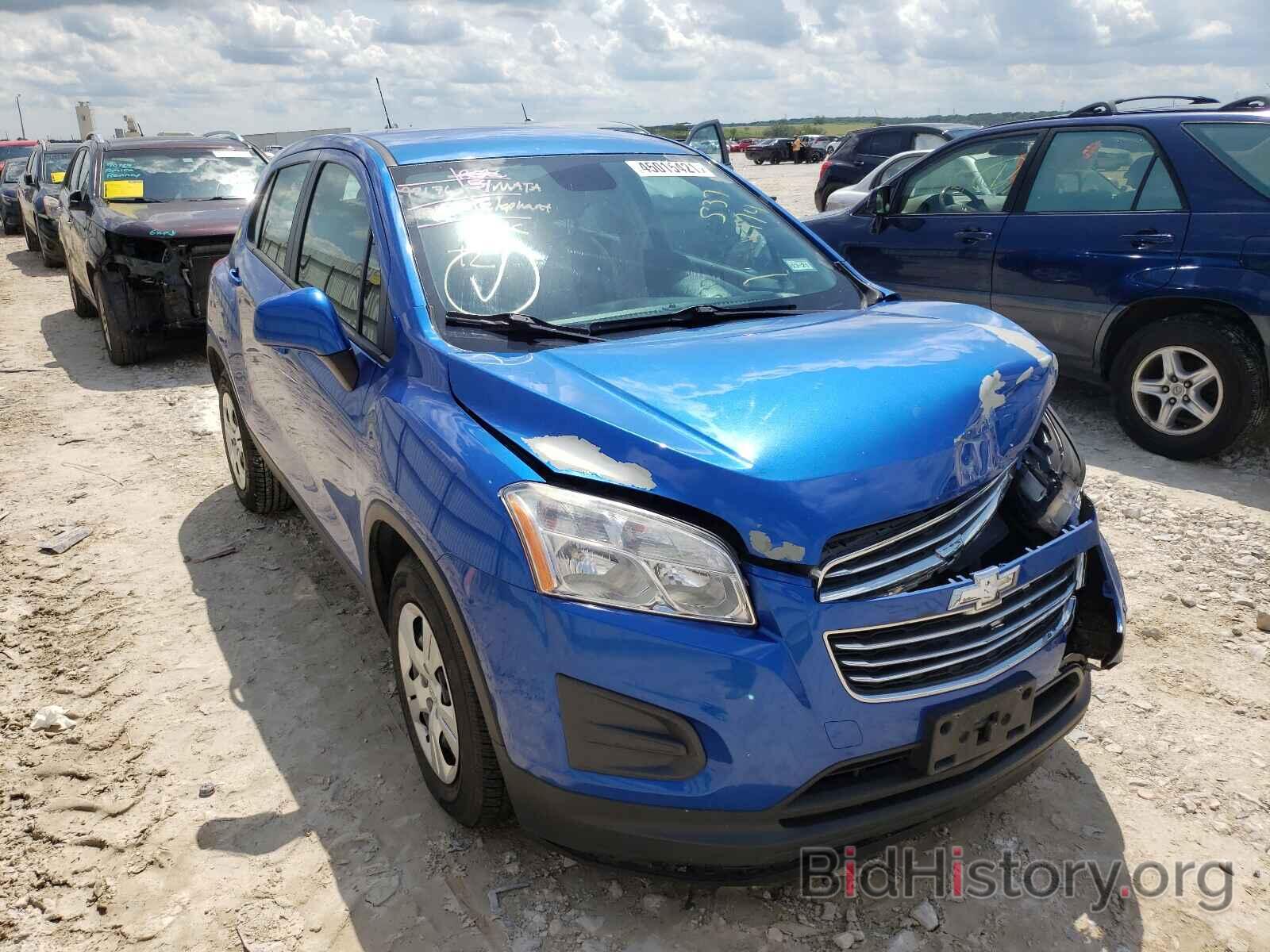 Фотография KL7CJKSB0GB537774 - CHEVROLET TRAX 2016