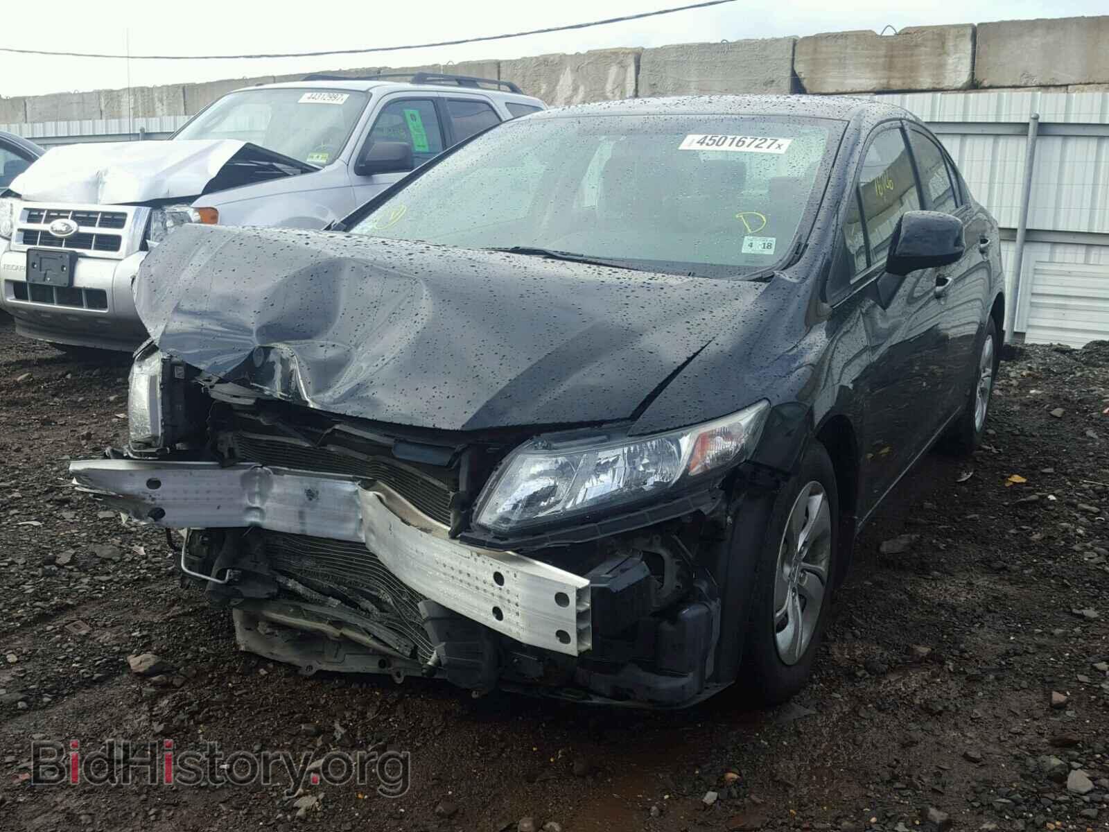 2013 HONDA CIVIC - VIN: 19XFB2F57DE205461 - Фото 2
