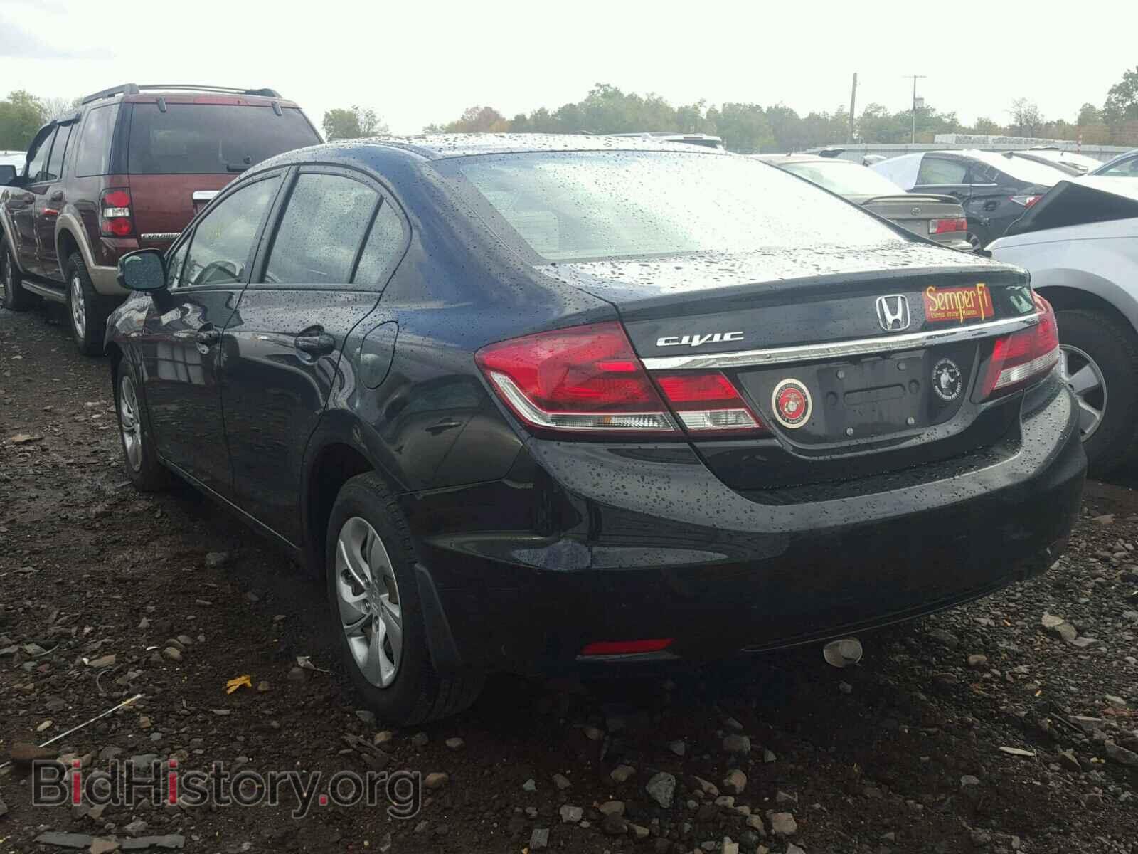 2013 HONDA CIVIC - VIN: 19XFB2F57DE205461 - Фото 3