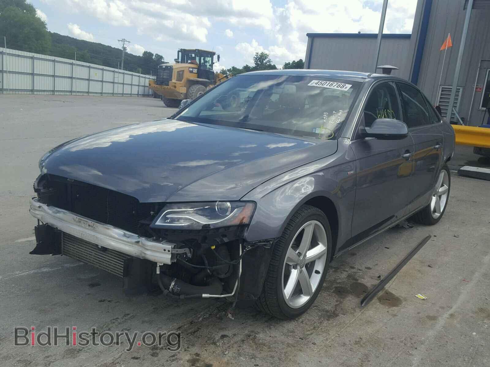 2012 AUDI A4 - VIN: WAUFFAFL3CA103621 - Photo 2