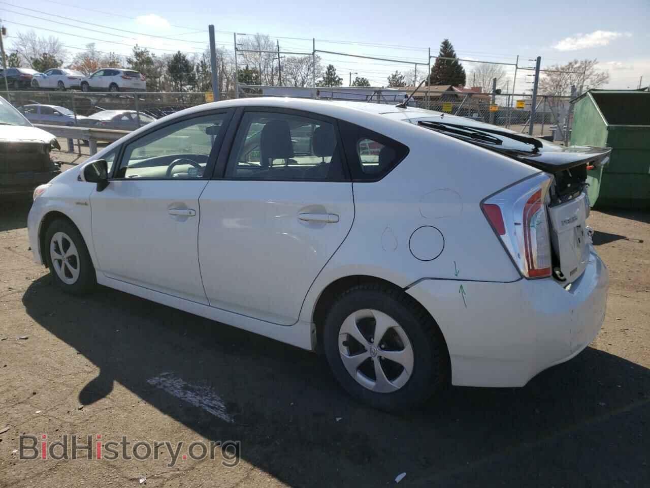 2014 TOYOTA PRIUS - VIN: JTDKN3DU7E1762705 - Фото 2