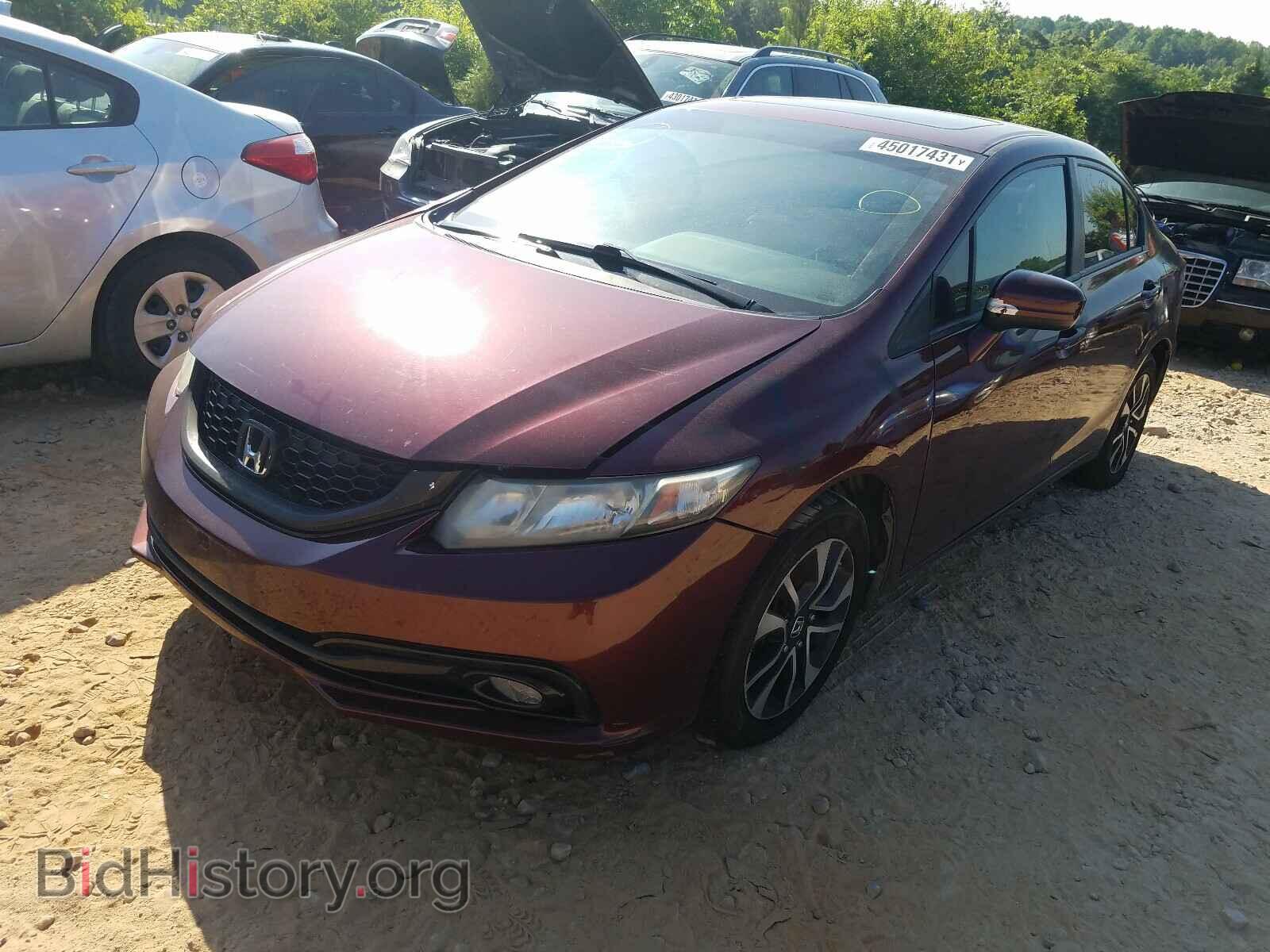 2014 HONDA CIVIC - VIN: 19XFB2F87EE084202 - Фото 2