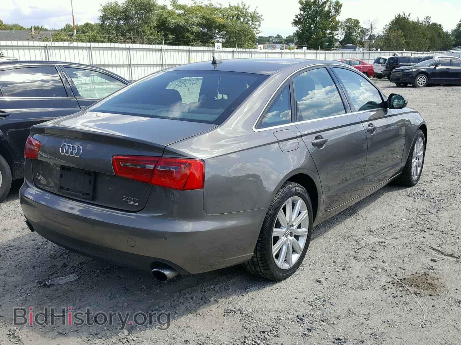 2013 AUDI A6 - VIN: WAUGGAFC1DN128951 - Фото 4