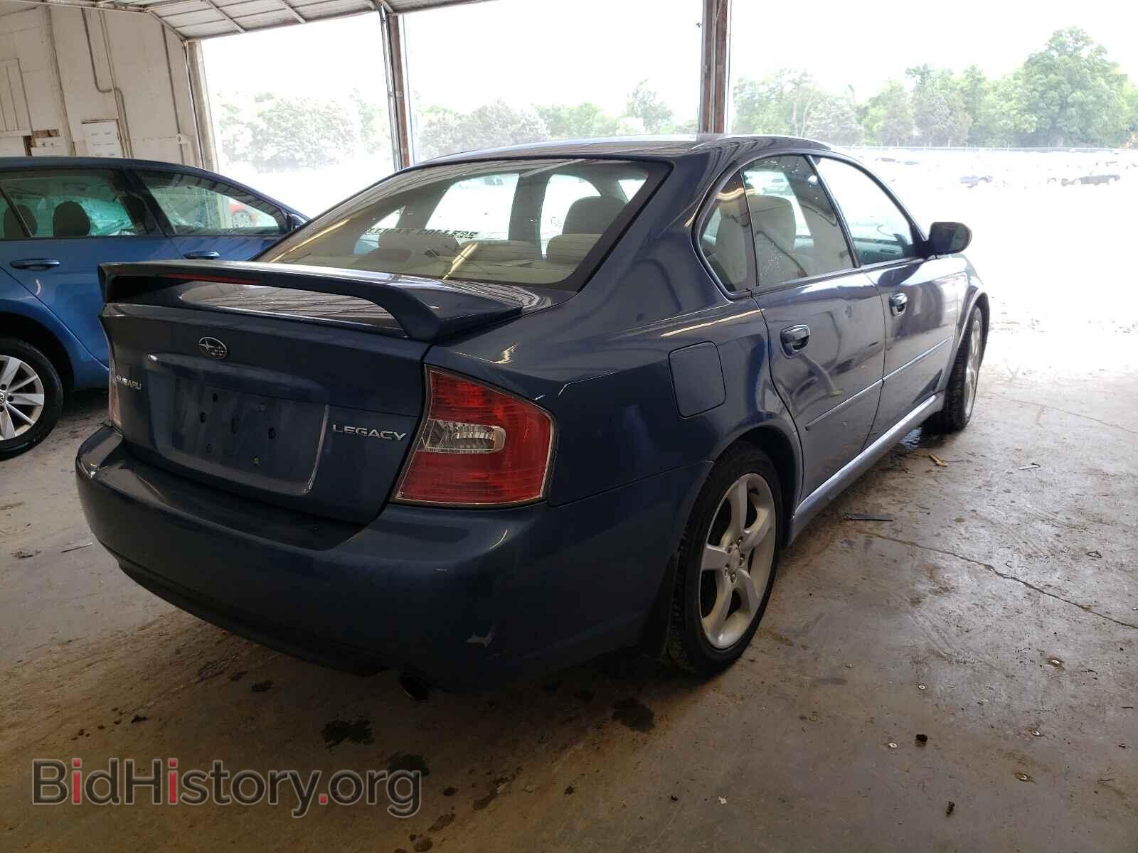 2007 SUBARU LEGACY - VIN: 4S3BL616X77208202 - Фото 4