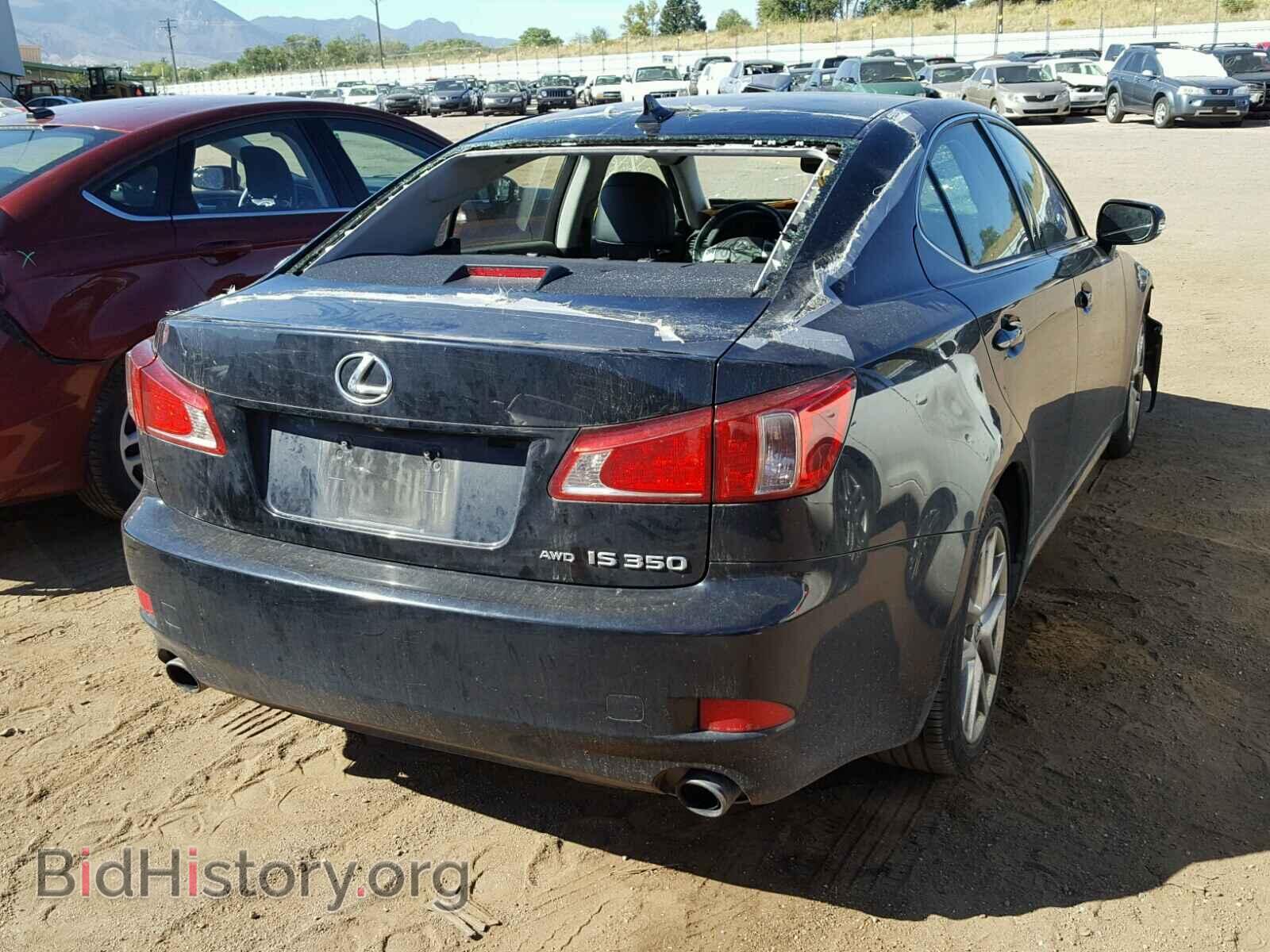 2012 LEXUS IS - VIN: JTHCE5C21C5002936 - Фото 4