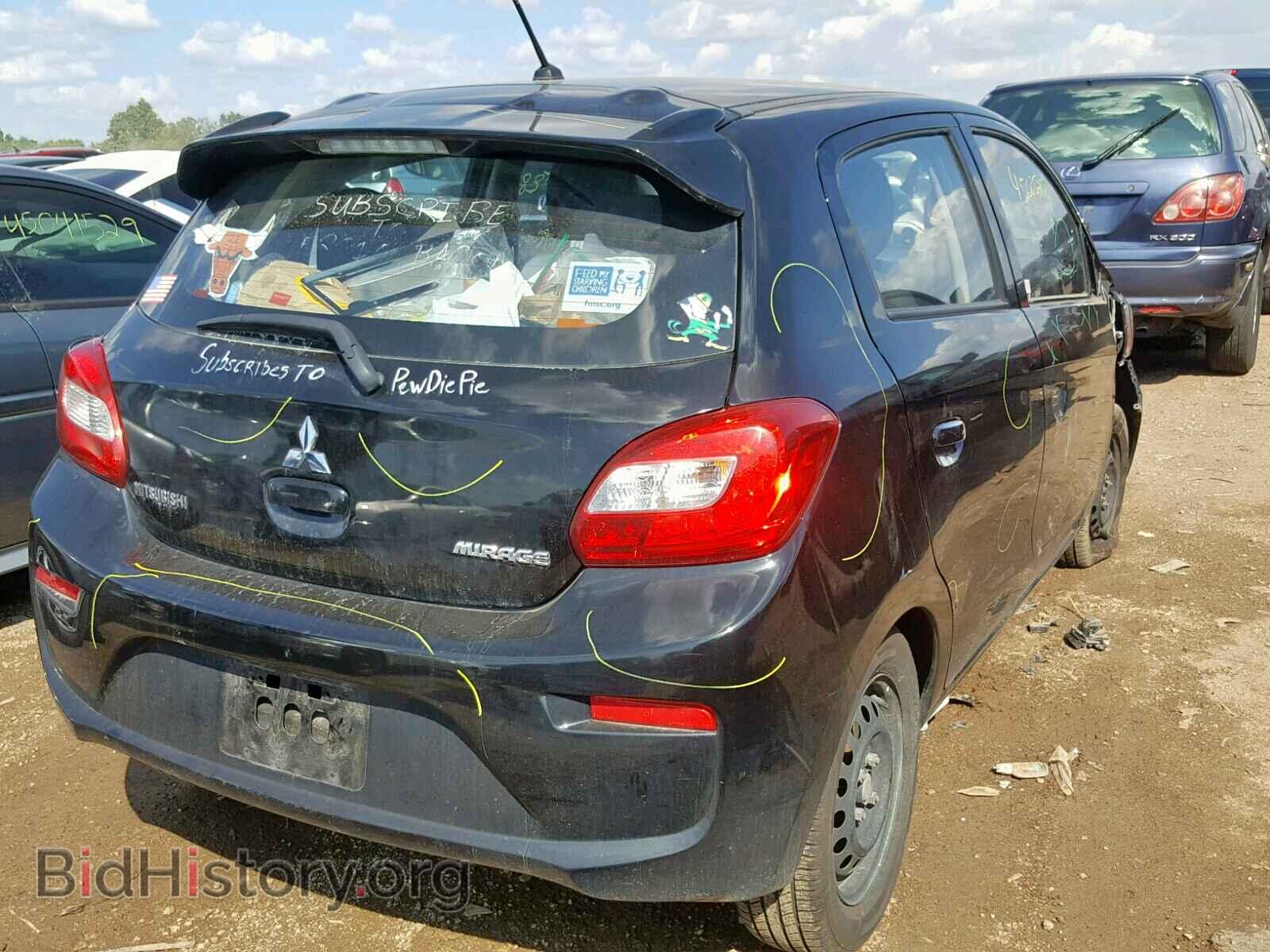 2017 MITSUBISHI MIRAGE - VIN: ML32A3HJ8HH004320 - Фото 4