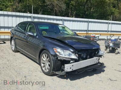 2011 Lexus LS460 LS 460l, черный — VIN JTHDL5EF1B5003870, Copart
