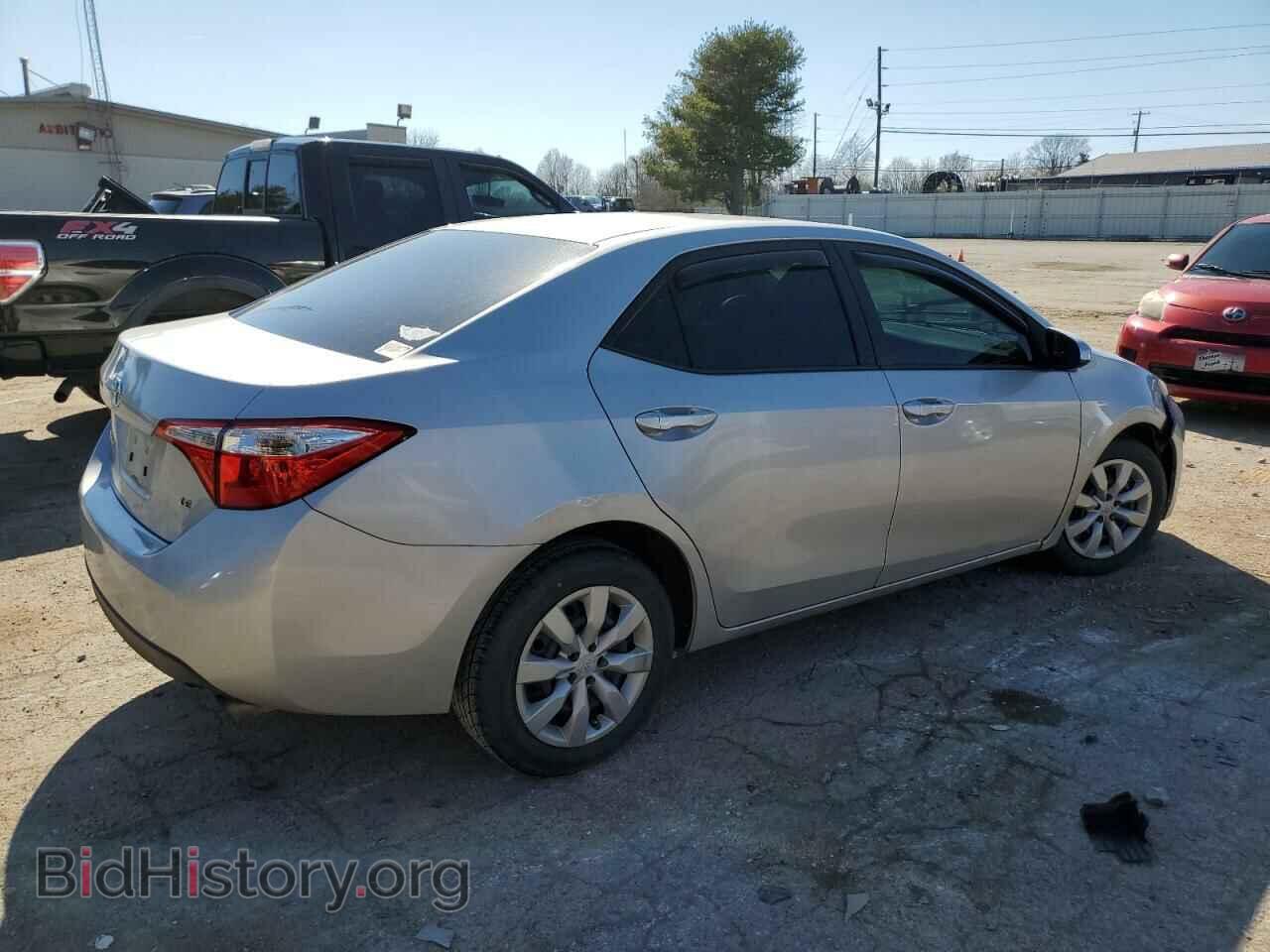 2014 TOYOTA COROLLA - VIN: 2T1BURHE8EC215463 - Фото 3