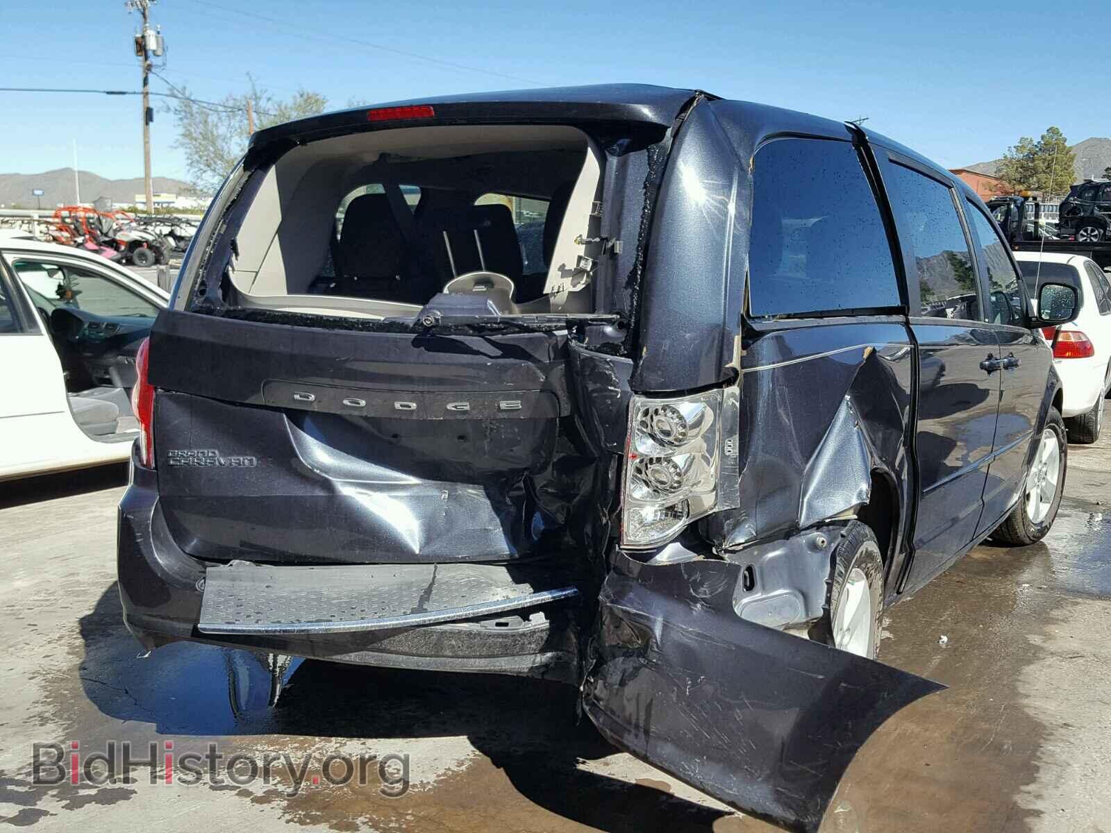 2013 DODGE CARAVAN - VIN: 2C4RDGBG6DR762274 - Фото 4