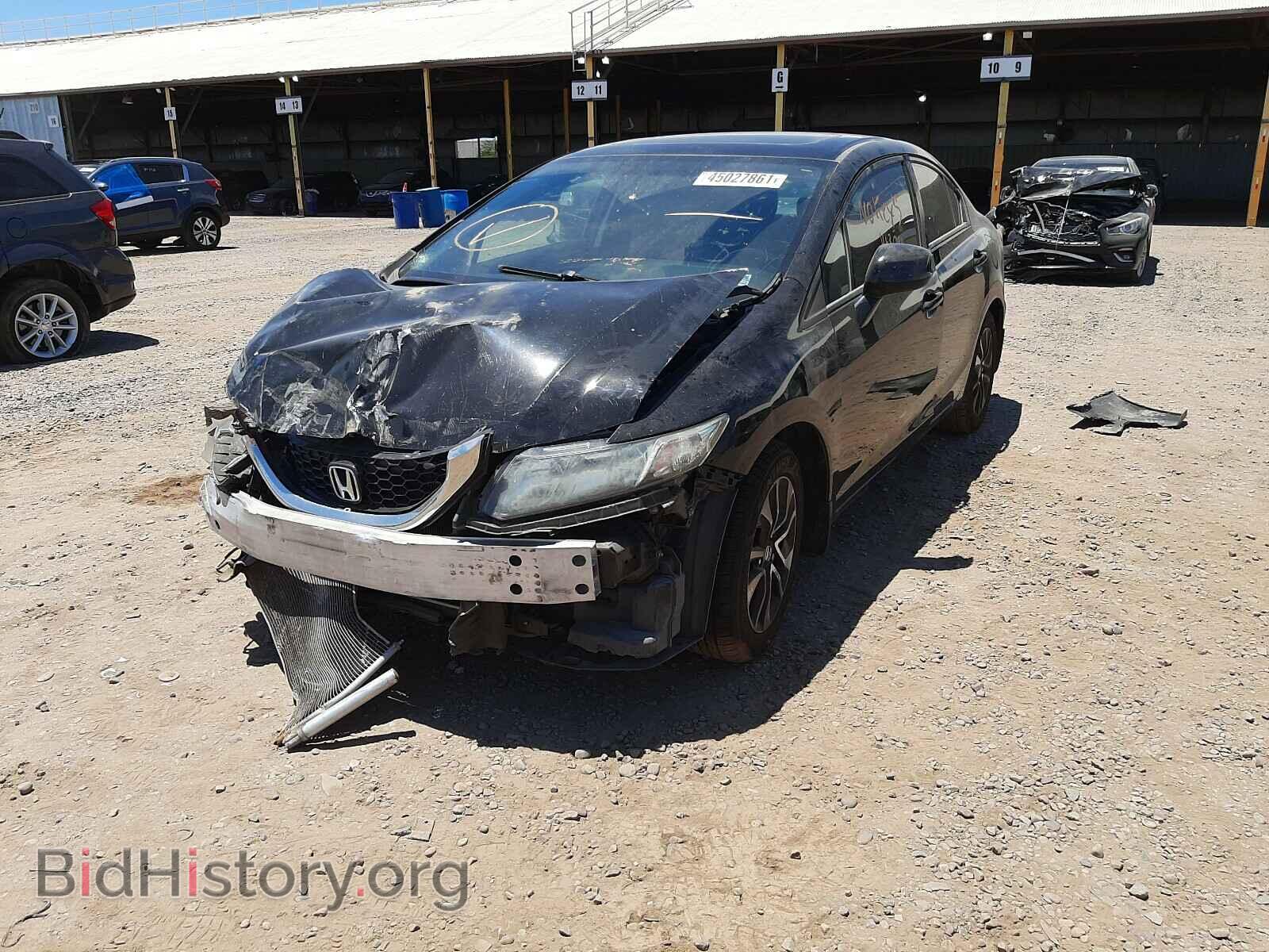 2013 HONDA CIVIC - VIN: 19XFB2F86DE084707 - Фото 2