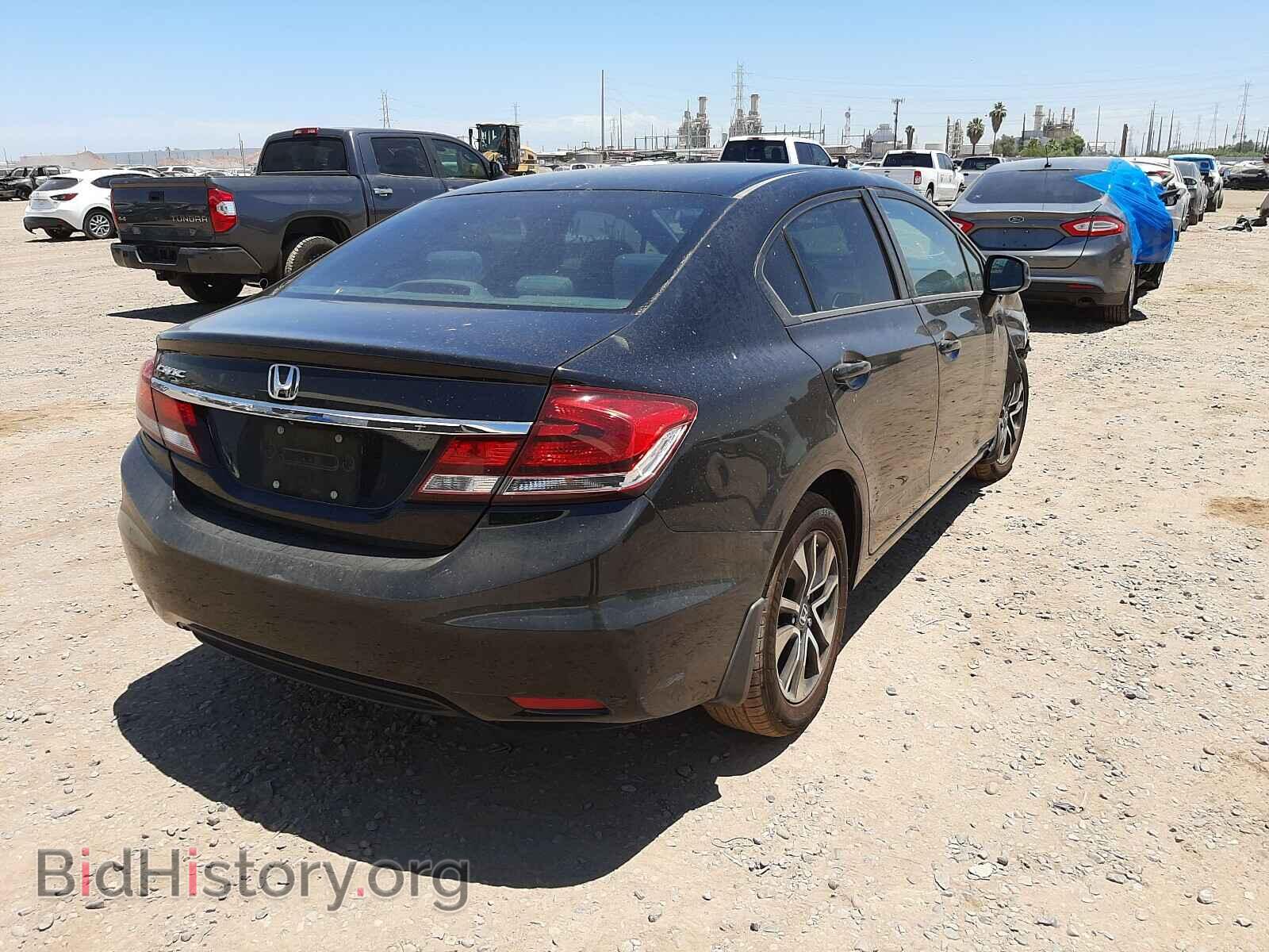 2013 HONDA CIVIC - VIN: 19XFB2F86DE084707 - Фото 4