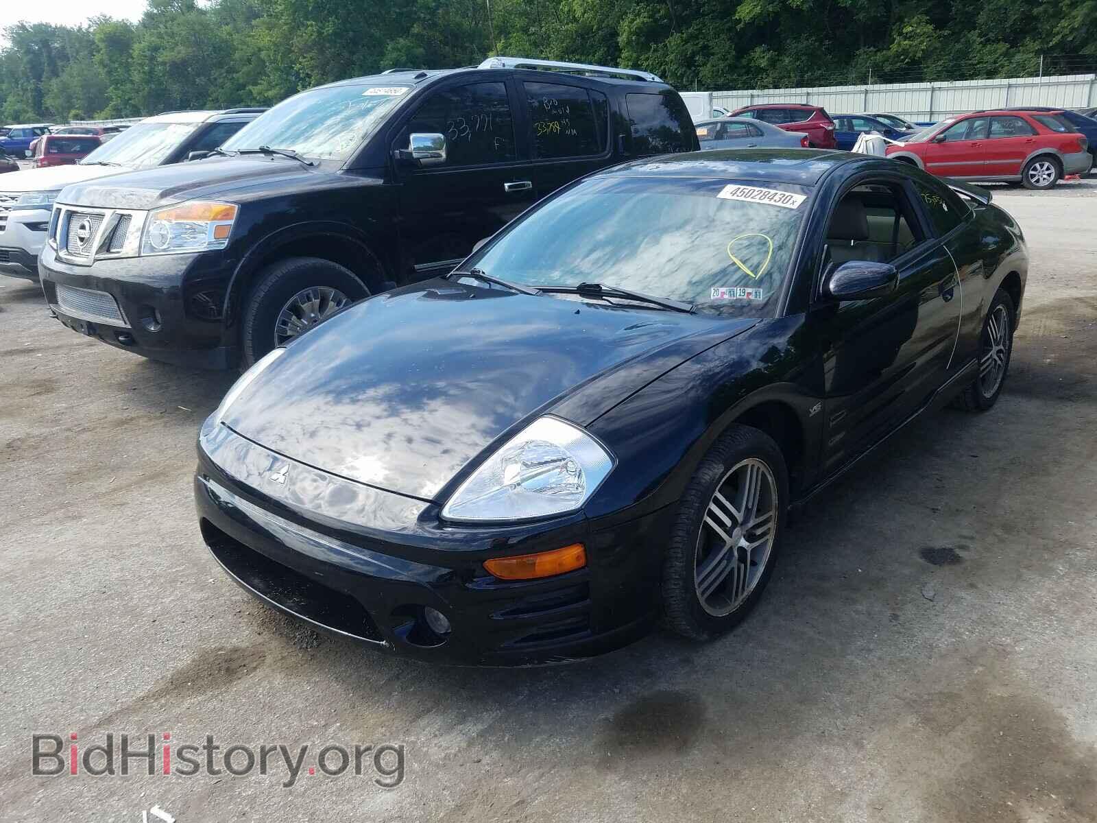 2004 MITSUBISHI ECLIPSE - VIN: 4A3AC74H44E061264 - Фото 2