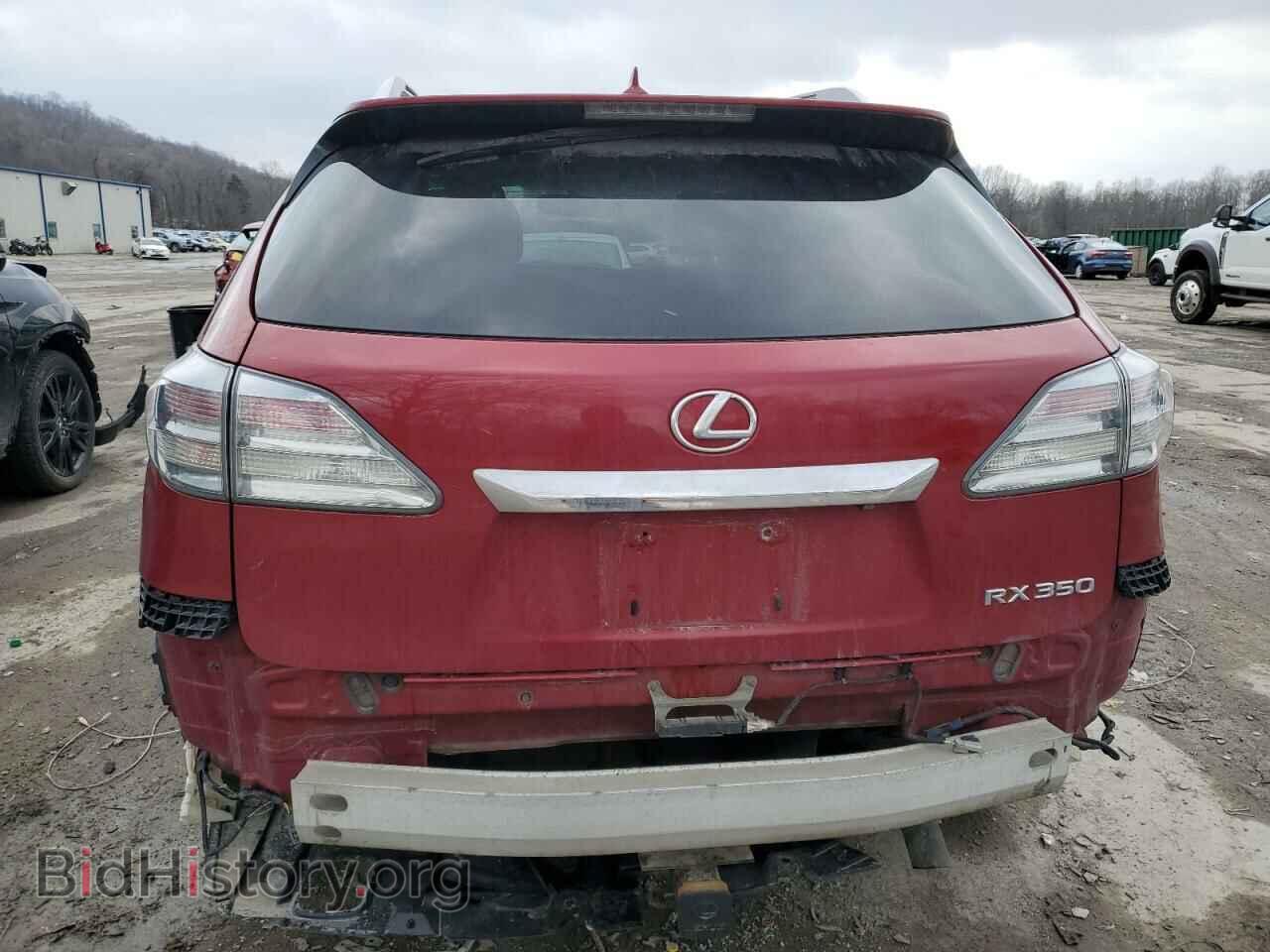 2012 LEXUS RX350 - VIN: 2T2BK1BA7CC129406 - Фото 6